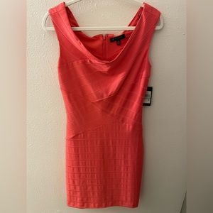 Guess orange/coral dress - NWT